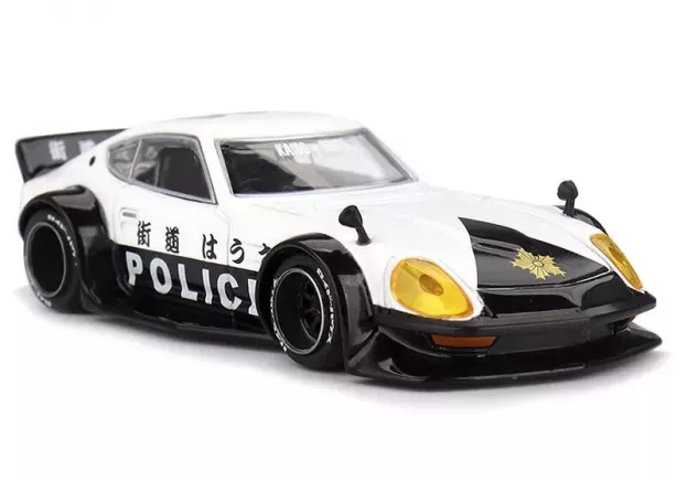Mini GT Nissan Fairlady Z Kaido Gt Police 1978 1:64 KHMG208