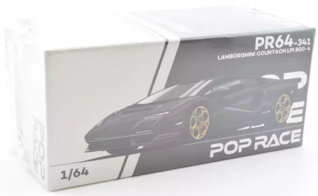 Pop Race Lamborghini Countach Lpi 800-4 2021 1:64 PR640341