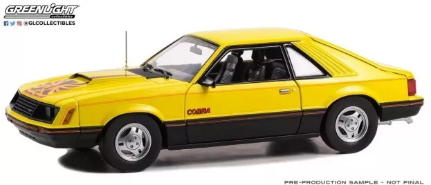 Greenlight Ford Mustang Cobra Fastback Coupe 1979 1:18 13678