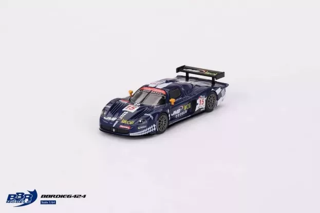 BBR Maserati Mc12 6.0l V12 Team Jmb Racing N 15 4th 24h Spa 2008 Ben Aucott Alain Ferte Stephane Daoudi 1:64 BBRDIE6424