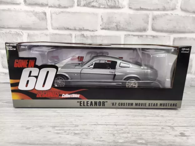 Greenlight Ford Mustang Shelby Gt500 1967 Eleanor Fuori In 60 Secondi Gone In Sixty Seconds 1:18 12909