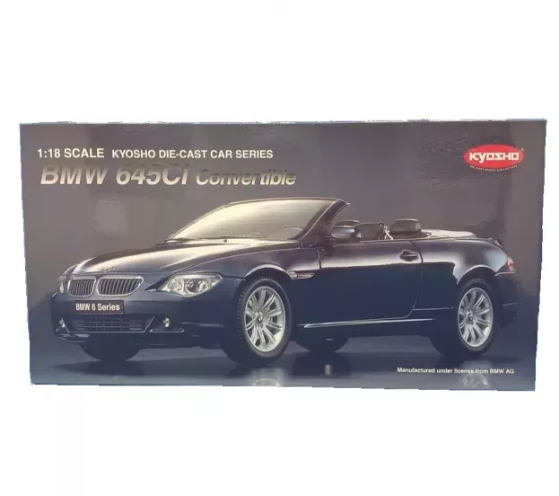 Kyosho Bmw 6-series Cabriolet 2006 1:18 08702NB