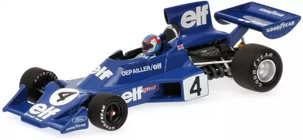 Minichamps Tyrrell F1 Ford 007 1 Elf N 4 1974 Patrick Depailler 1:43 400740004