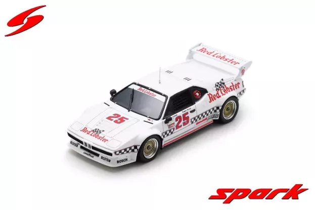 Spark Bmw M1 N 25 Champion Gto Imsa 1981 K.miller D.cowart 1:43 US088