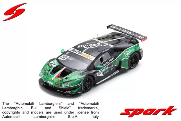 Spark Lamborghini Huracan Gt3 Evo N 63 Grt Dtm 2022 Mirko Bortolotti 1:43 SG870