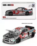 Kaido House x Mini GT Nissan Skyline GT-R R34 Kaido Star Racing V1  1:64 KHMG197