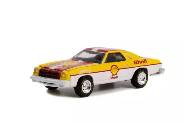 Greenlight Chevrolet Chevelle Shell Laguna 1975 1:64 28100B