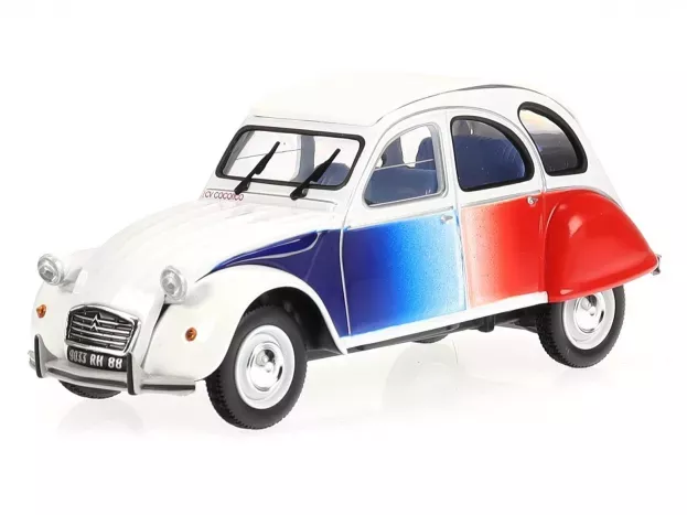 Norev Citroen 2cv Cocorico 1986 1:43 AMC019754