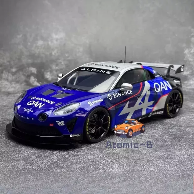 Ottomobile Alpine A110 Gt4 Evo Coupe Alpine N 00 E-sports Series 2024 1:18 OT1160
