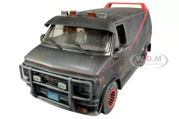 Greenlight Gmc Vandura Cargo G.series Van Weathered Version 1983 The A-team 1:18 13567