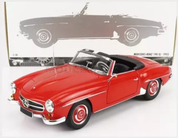 Minichamps Mercedes Sl-class 190sl w121 Spider 1955 1:18 100037032