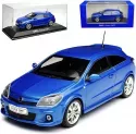 Minichamps OPEL Astra H OPC 1:43 Blue Metal Diecast Car 2005 LHD