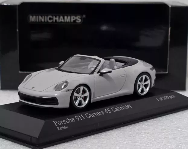 Minichamps Porsche 911 992 Carrera 4s Cabriolet 2019 1:43 410069331