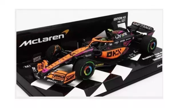 Minichamps Mclaren F1 Mcl36 Team Mclaren N 3 Singapore Gp 2022 Daniel Ricciardo 1:43 537226003