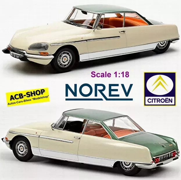 Norev Citroen Ds21 Le Leman 1968 1:18 181751