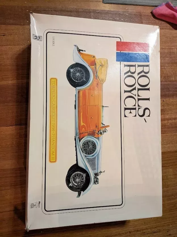 Pocher Rolls Royce Phantom Ii Torpedo Cabriolet 1934 1:8 K75