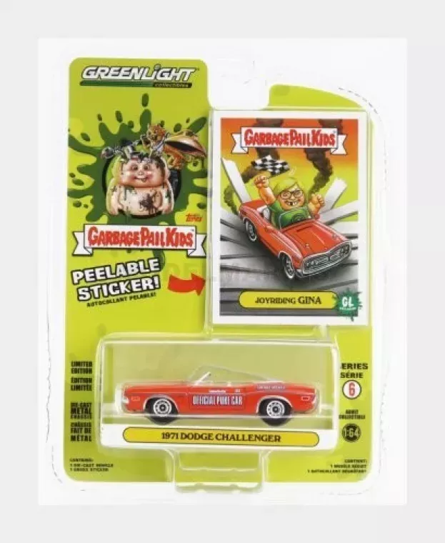 Greenlight Dodge Challenger Cabriolet Offical Pace Car 55th Indianapolis 500 Mile Race 1971 1:64 54100F