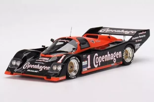 Truescale Porsche 962c Team Entreprises Imsa N 1 12h Sebring 1988 A.j.foyt 1:18 TS0334