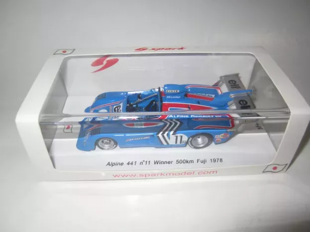 Spark Renault Alpine 441 Renault N 11 Winner 500km Fuji 1978 1:43 SJ009