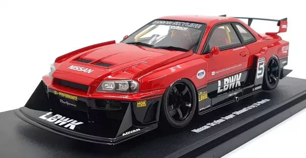 GT Spirit Nissan Skyline Gt-r r34 N 5 Lbwk Super Silhouette 2020 1:18 GT570