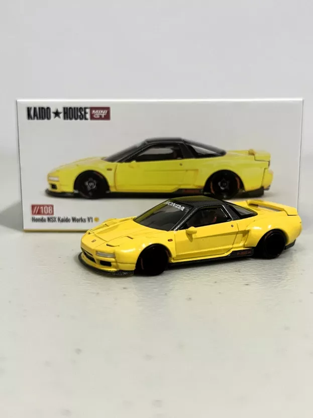 Mini-GT Honda Nsx Kaido Works V1 Coupe 2002 1:64 KHMG108