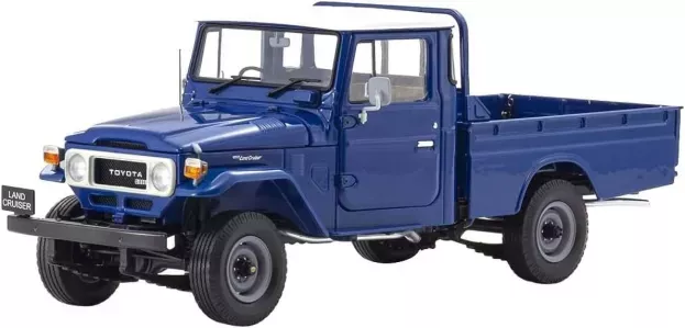 Kyosho Toyota Land Cruiser 40 4x4 Pick-up 1980 1:18 08958BL