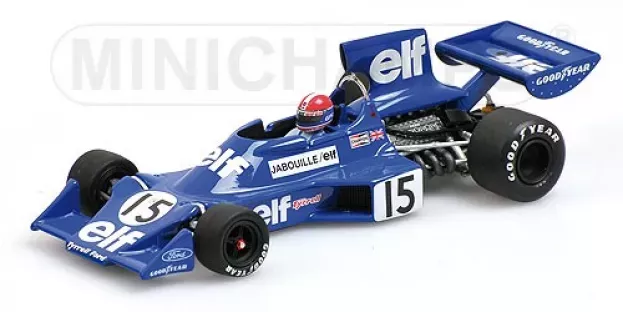 Minichamps Tyrrell F1 Ford 007 N 15 Season 1975 J.p.jabouille 1:43 400750015