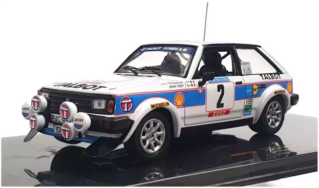IXO Models Talbot Sunbeam Lotus night Version N 2 Rally Tour De Corse 1981 G.frequelin J.todt 1:43 RAC370A