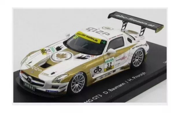 Schuco Mercedes Sls Coupe 6.3 Amg Gt3 c197 N 32 Adac Masters Gt 2012 D.baumann H.proczyk 1:43 8823