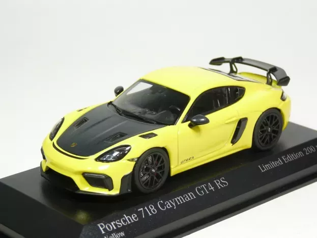 Minichamps Porsche 718 982 Cayman Gt4 Rs 2021 Black Rims 1:43 413069712