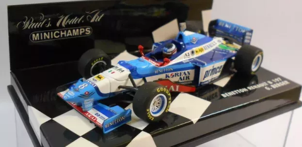 Minichamps Benetton F1 Renault B197 N 8 Season 1997 G.berger 1:43 430970008