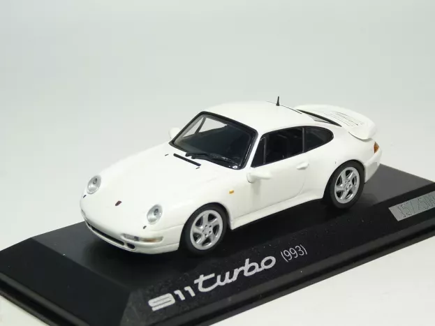 Minichamps Porsche 911 993 Turbo 1995 Black Interior 1:43 WAP0205040AVKK