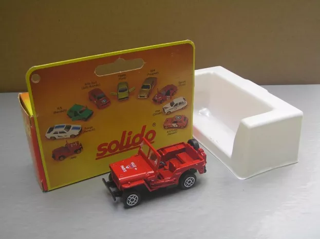 Solido Jeep Willys Fire Engine Ville De Paris 1944 1:43 1322