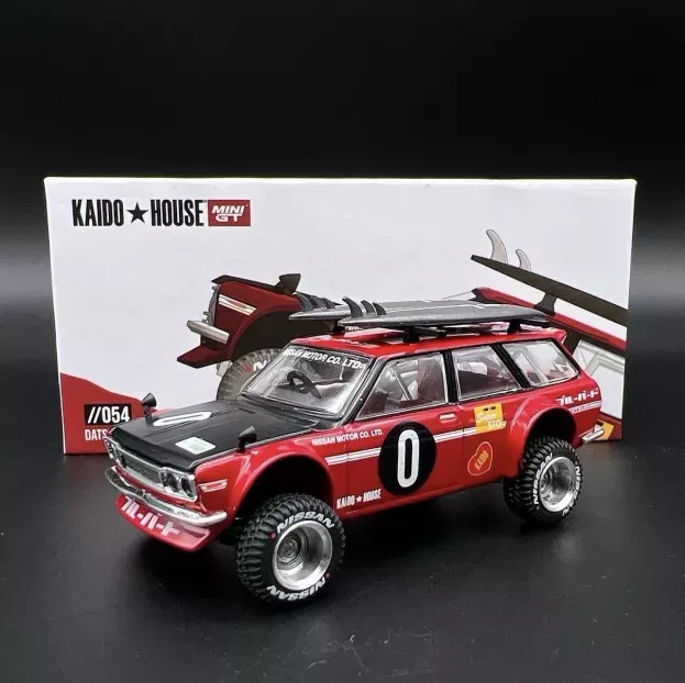 Mini-GT Datsun 510 Kaido House N 0 Sw Station Wagon 1972 1:64 KHMG054