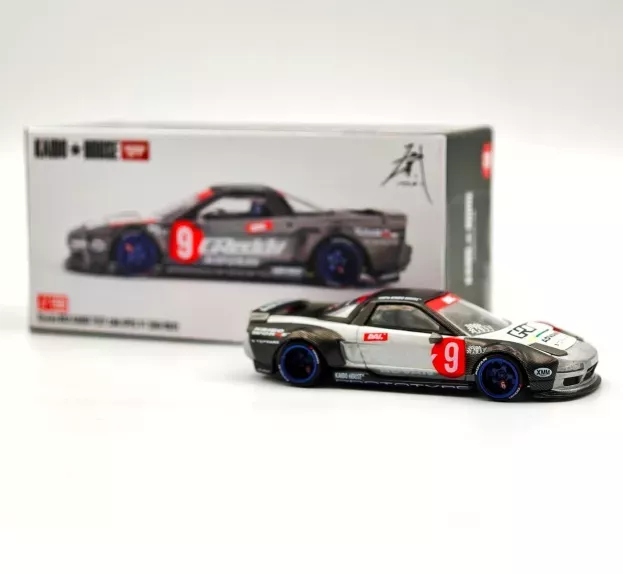 Mini GT Honda Nsx Kaido House N 9 Test Car Spec V1 Coupe 2002 1:64 KHMG190
