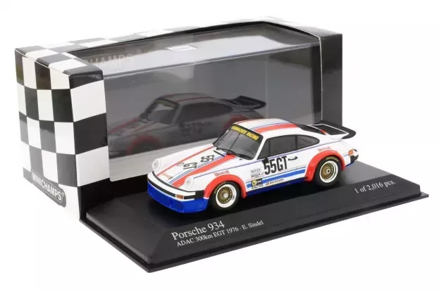 Minichamps Porsche 911 934 N 55gt Team Valvoline Egt 300km Nurburgring 1976 E.sindel 1:43 400766455