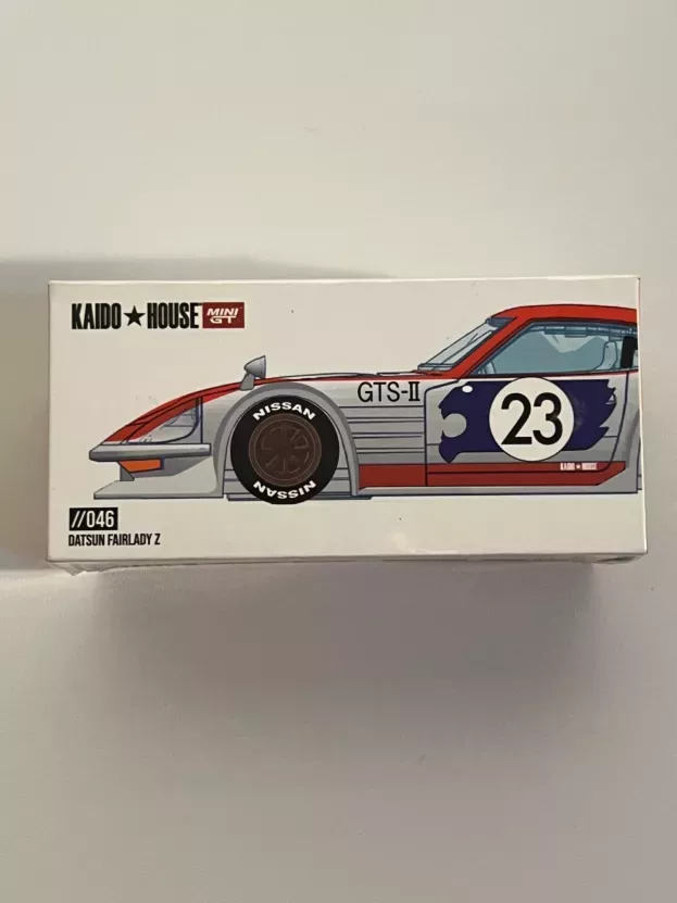 Mini-GT Nissan Fairlady Z N 23 Kaido House Coupe 1975 1:64 KHMG046