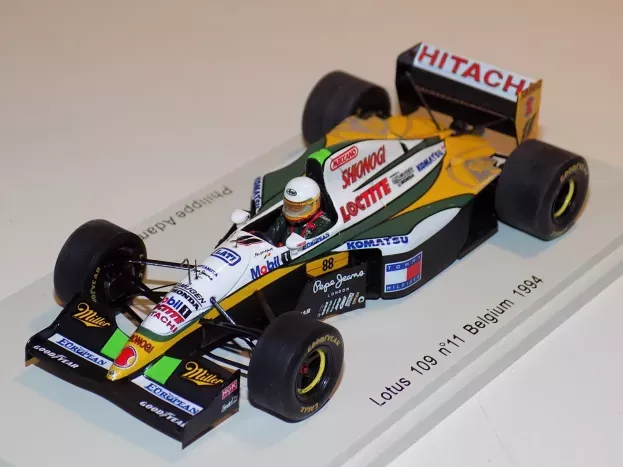 Spark Lotus F1 109 N 11 Belgium Gp 1994 Philippe Adams 1:43 S1679