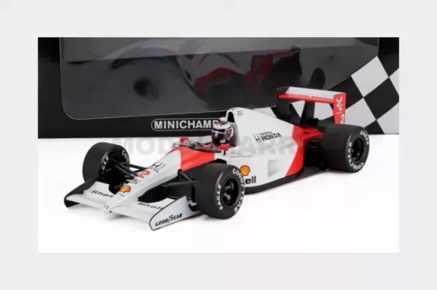 Minichamps Mclaren F1 Mp4 6 Honda N 2 Season 1991 Gerard Berger 1:18 530911802