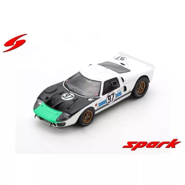 Spark Ford Gt40 4.7l V8 Mkii N 97 2nd 24h Daytona 1966 D.gurney J.grant 1:43 US258