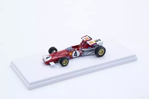 Tecnomodel Ferrari F1 312b N 4 Winner Italy Gp 1970 Clay Regazzoni 1:43 TM43-09A