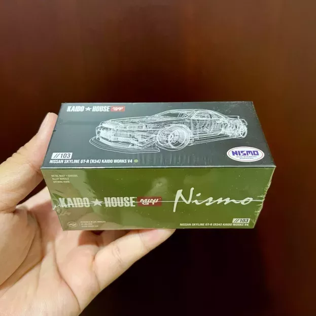 Mini-GT Nissan Skyline Gt-r r34 N 23 Kaido Works V4 2007 1:64 KHMG103