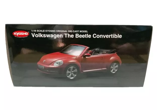 Kyosho Volkswagen New Beetle Cabriolet 2012 1:18 08812TR