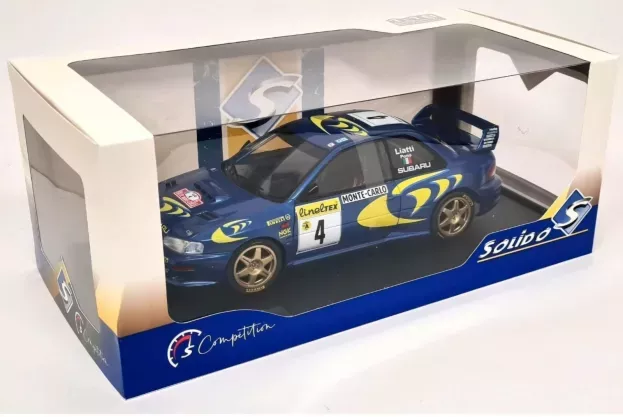 Solido Subaru Impreza Sti Wrc N 4 Winner Rally Montecarlo 1997 Piero Liatti Fabrizia Pons 1:18 1807405
