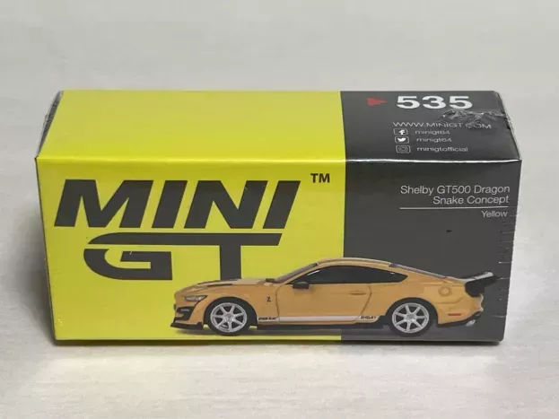 Mini-GT Ford Mustang Shelby Gt500 Dragon Snake Concept Coupe 2021 1:64 MGT00535-L