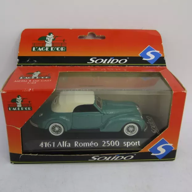 Solido Alfa Romeo 2500 Sport Spider Soft-top Closed 1939 1:43 4161
