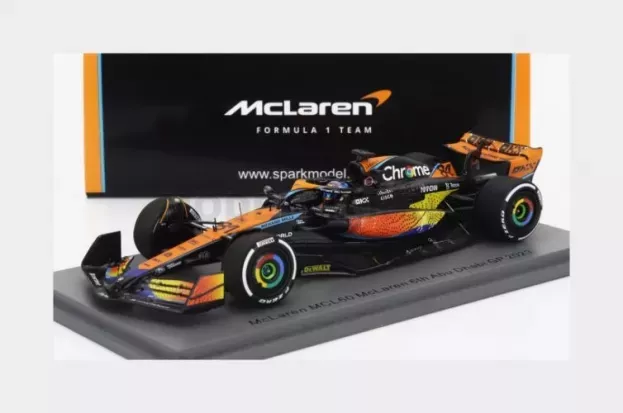 Spark Mclaren F1 Mcl60 Team Mclaren N 81 6th Abu Dhabi Gp 2023 Oscar Piastri 1:43 S8944