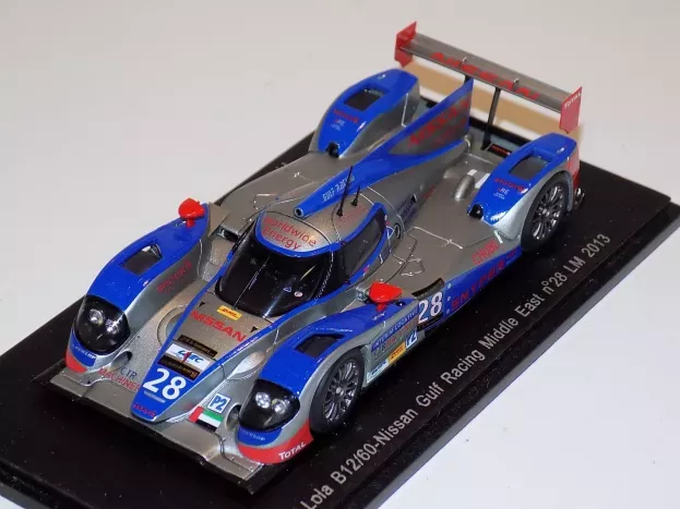 Spark Lola B12 60-nissan Gulf Racing Middle East N 28 24h Le Mans 2013 F.giroix P.haezebrouck K.ihara 1:43 S3749