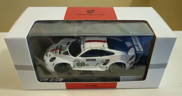 Spark Porsche 911 991-2 Rsr-19 4.2l Team Porsche Gt N 91 Winner Lmgte Pro Class 24h Le Mans 2022 Gianmaria Bruni Richard Lietz Frederic Makowiecki 1:43 WAP0209010RLEM