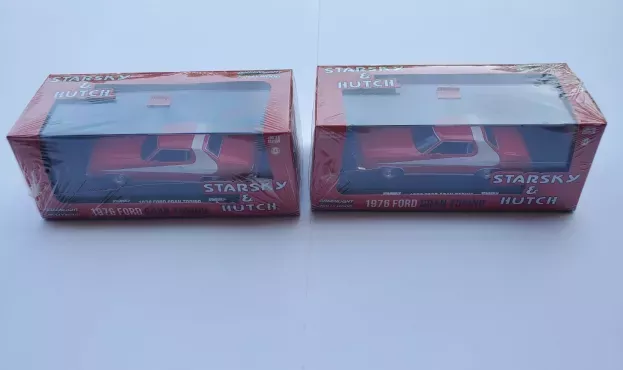 Greenlight Ford Gran Torino Coupe 1976 Starsky & Hutch Green Wheels 1:43 86442